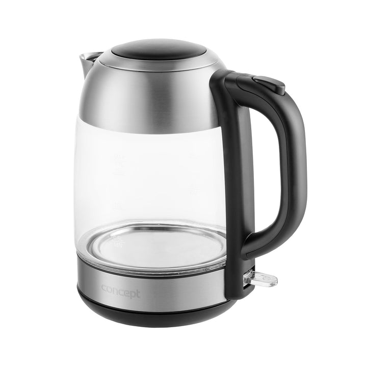 Bouilloire électrique en verre 1.7L Concept RK4080 acier inoxydable