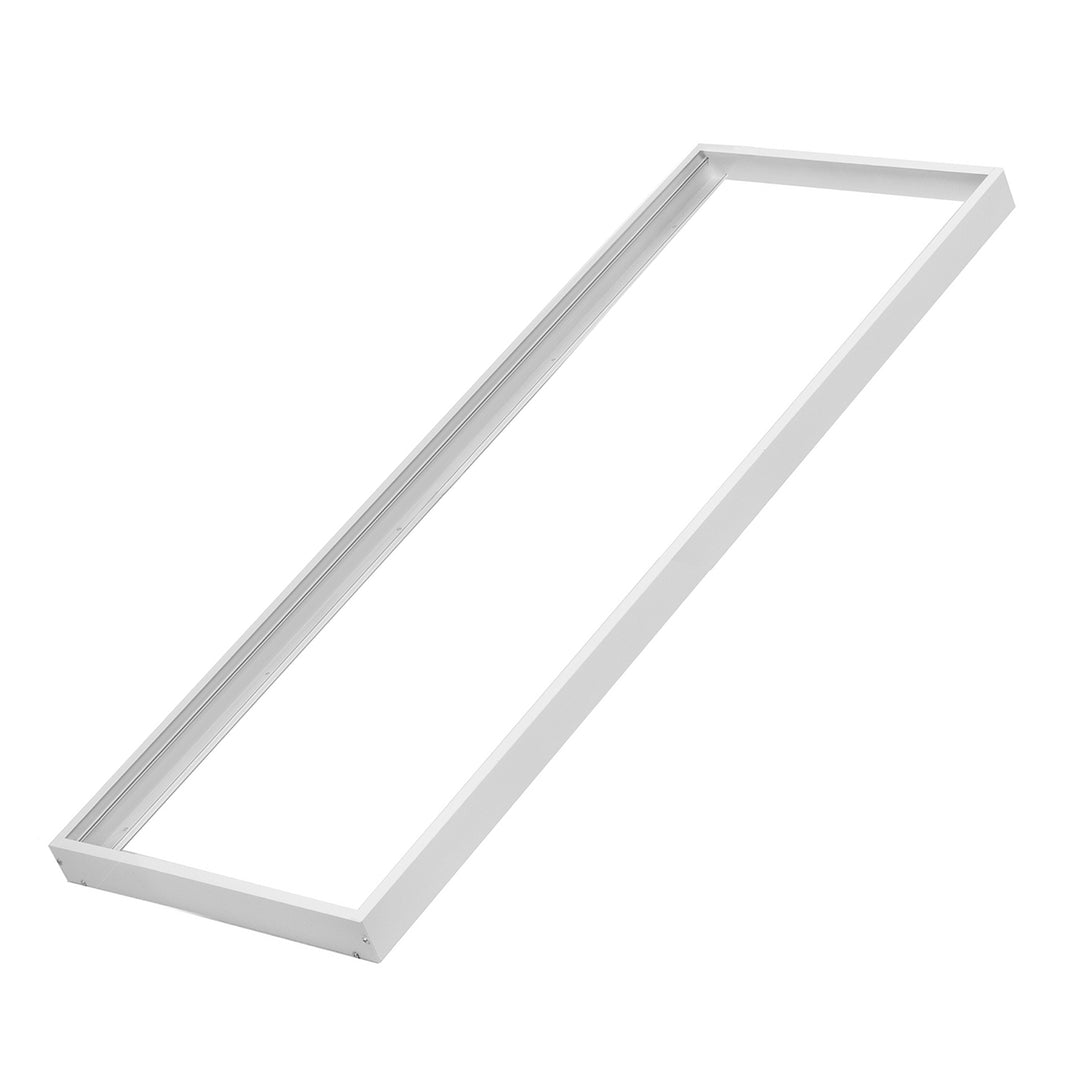 Cadre pour panneaux de plafond LED 1195 x 295 mm en aluminium Maclean Energy MCE542