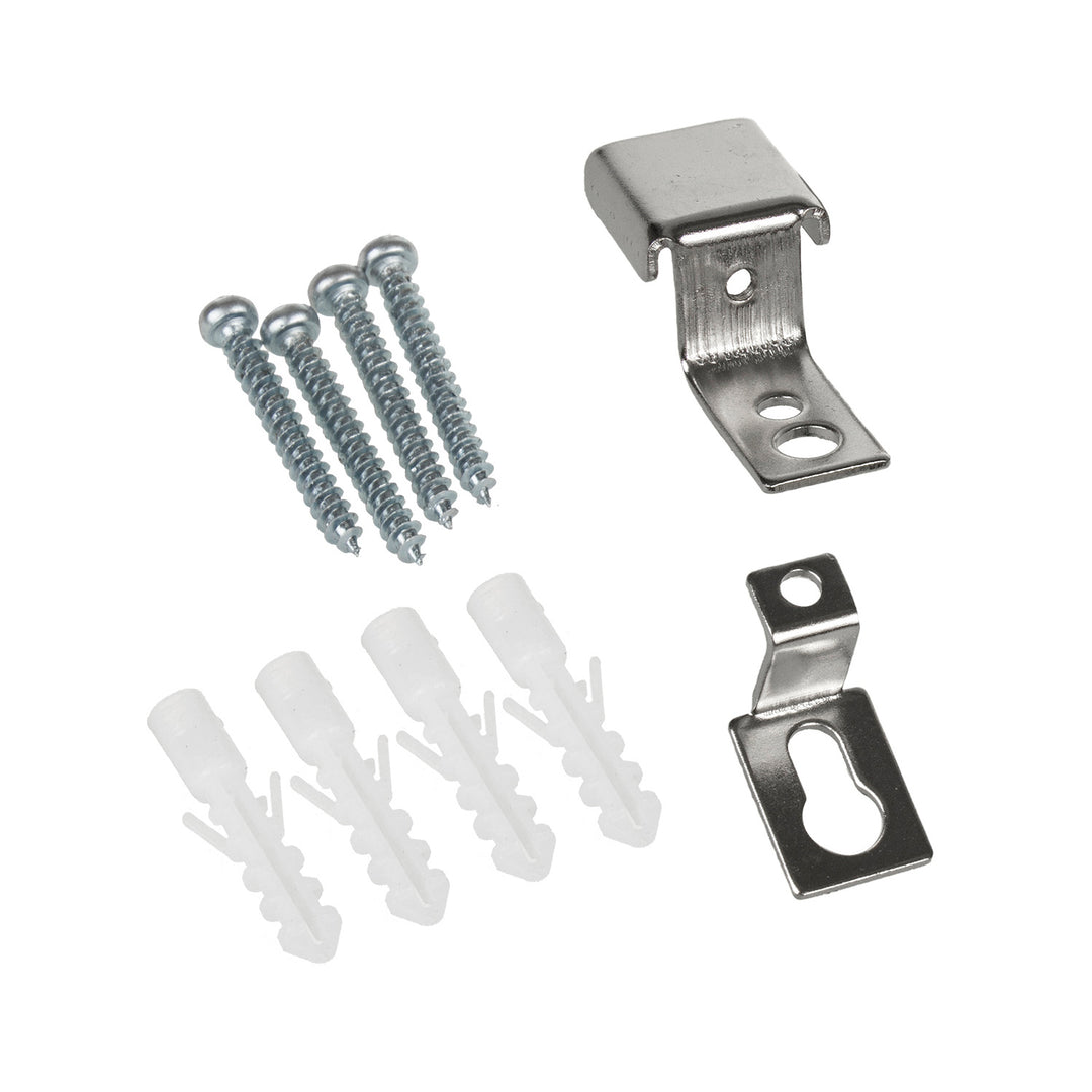 Kit de montage pour panneaux LED 4 pièces 595x595mm et 1195x295mm  MCE546