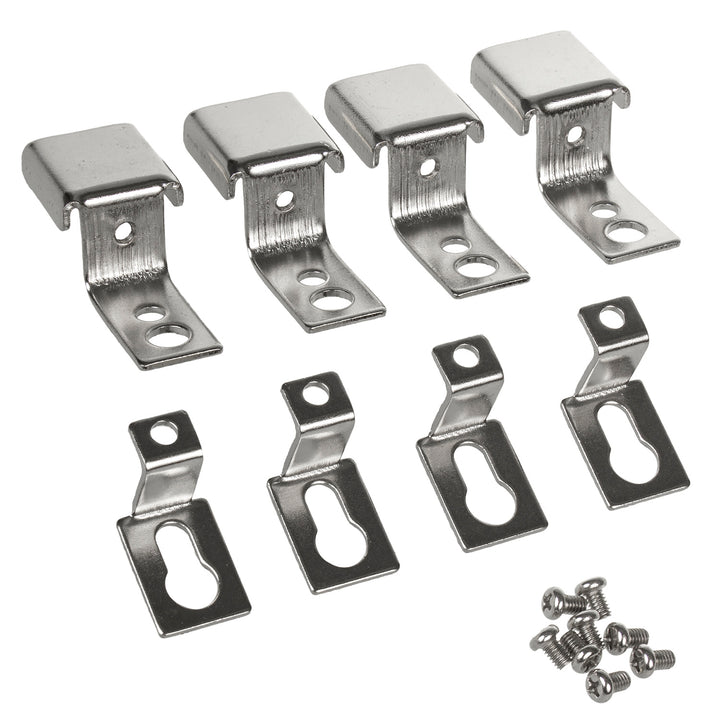 Kit de montage pour panneaux LED 4 pièces 595x595mm et 1195x295mm  MCE546