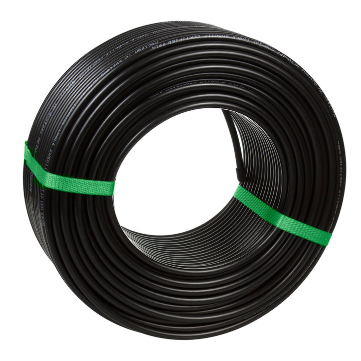 Câble coaxial pour antenne rempli par gel RG6 100M Maclean MCTV-477 1.0CU + 4.6FPE + AL / P + 96 * 0.12AL + 6.8PE