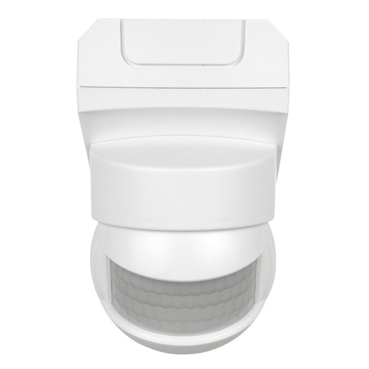 Maclean MC295W Infrarood bewegingsmelder 180° + 360° met schemersensor tot 12 m bereik IP54 (wit)