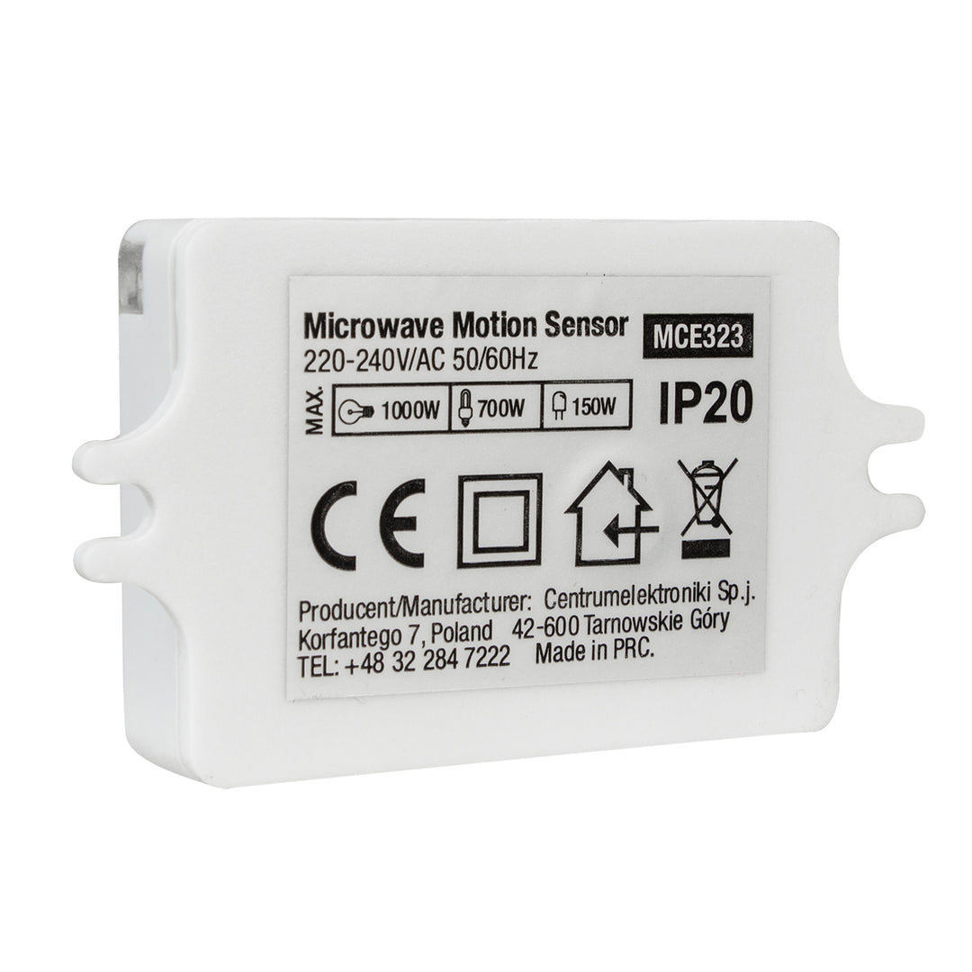 Détecteur de mouvement à micro-ondes LED Maclean MCE323