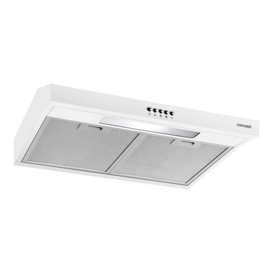 Hotte sous meuble 60cm Concept OPP1260WH LED blanche slim