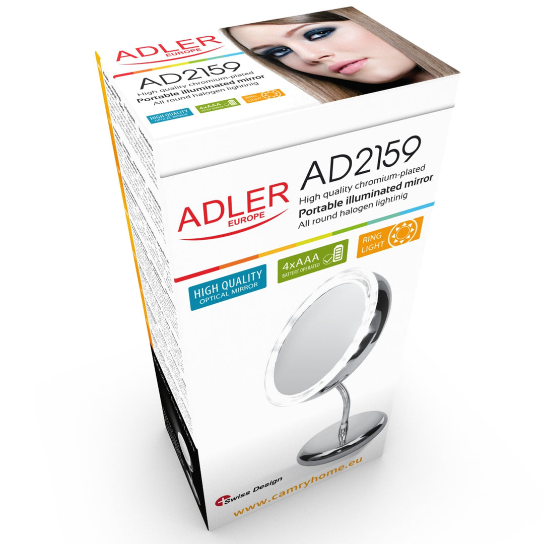 Miroir cosmétique avec lumière LED Adler AD 2159