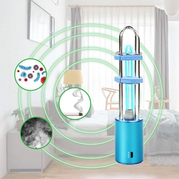 Lampe de stérilisation germicide 2en1 OZONE / UV-C Promedix PR-210 C bleu