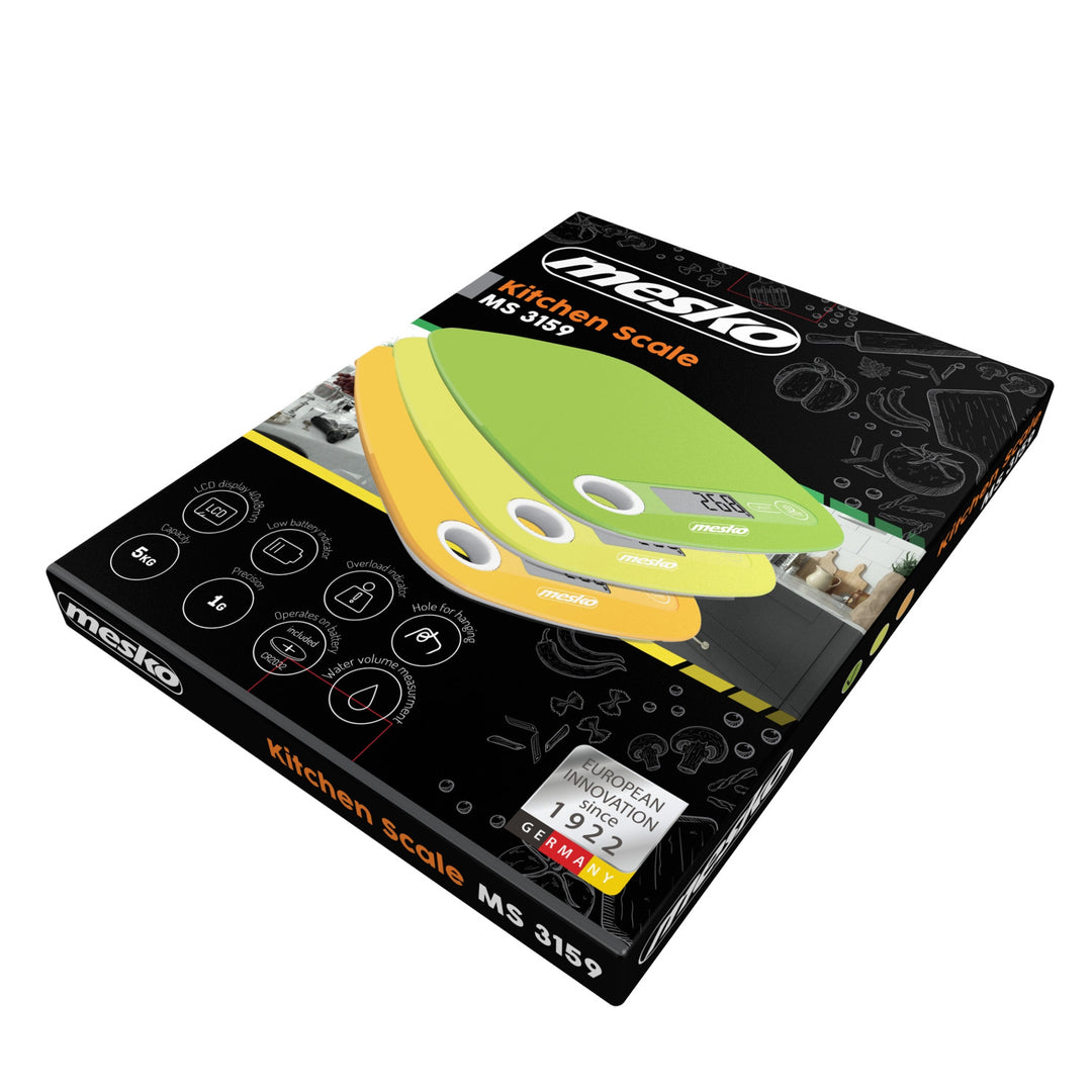 BALANCE DE CUISINE ÉLECTRONIQUE 5KG / 1G LCD MS3159