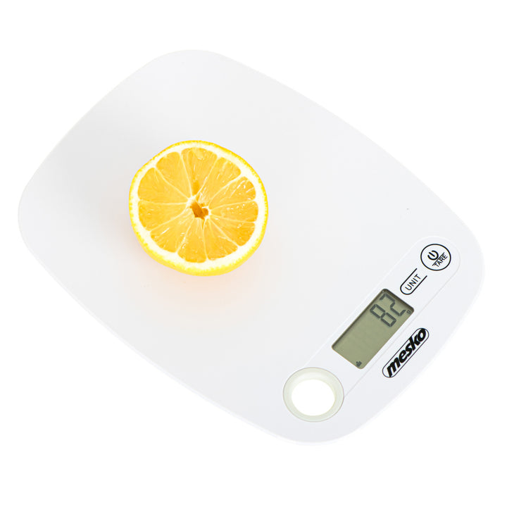 Balance de cuisine électronique LCD Mesko MS 3159w blanc