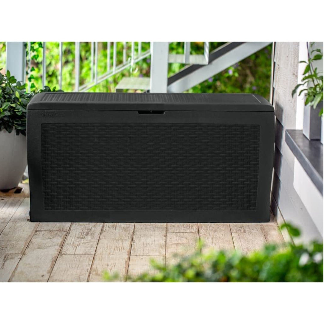 Keter Samoa Rotan tuinbak 270L antraciet