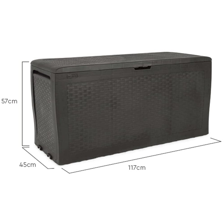 Keter Samoa Rotan tuinbak 270L antraciet