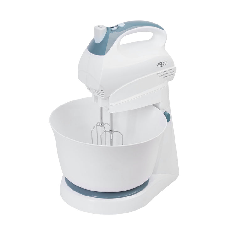 Batteur à main avec bol rotatif avec moteur Adler AD 4202