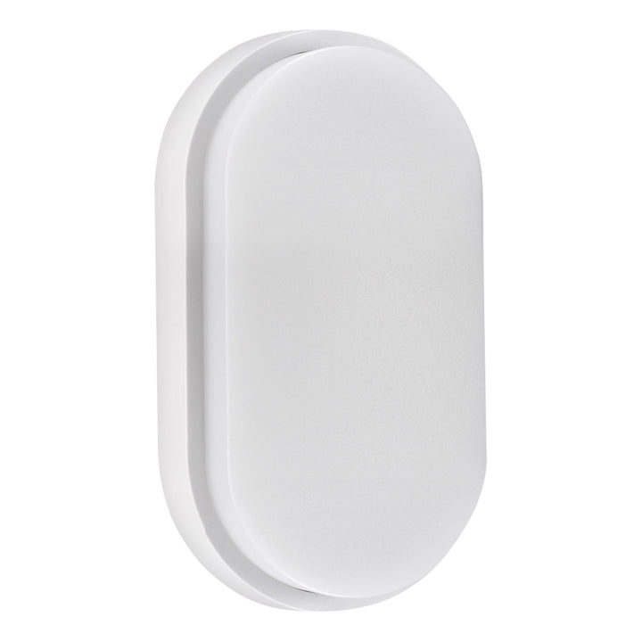 Lampe plafonnier LED 15W IP54 1100lm blanc Maclean Energy MCE341