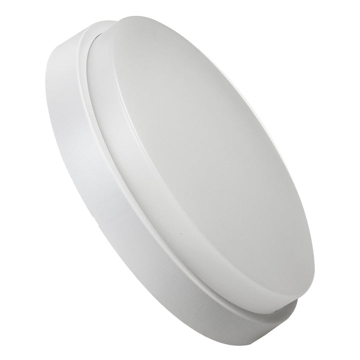 Lampe plafonnier LED 15W IP54 1100lm blanc Maclean Energy blancMCE342