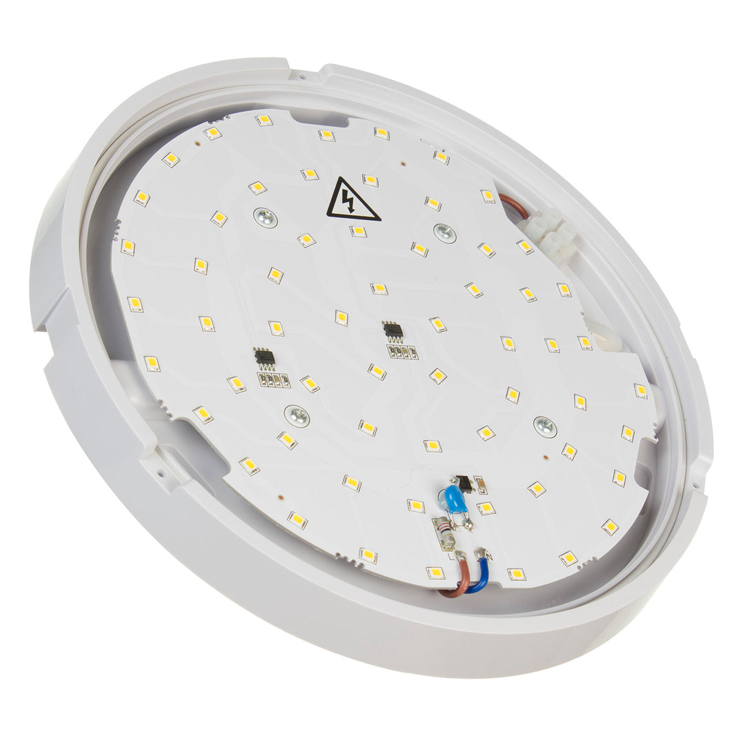 LED plafondlamp 15W IP54 1100lm wit Maclean Energy witMCE342