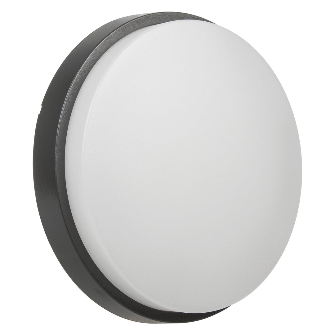 Lampe LED mural plafonnier 15W IP54 1100lm gris MCE342 Maclean Energy