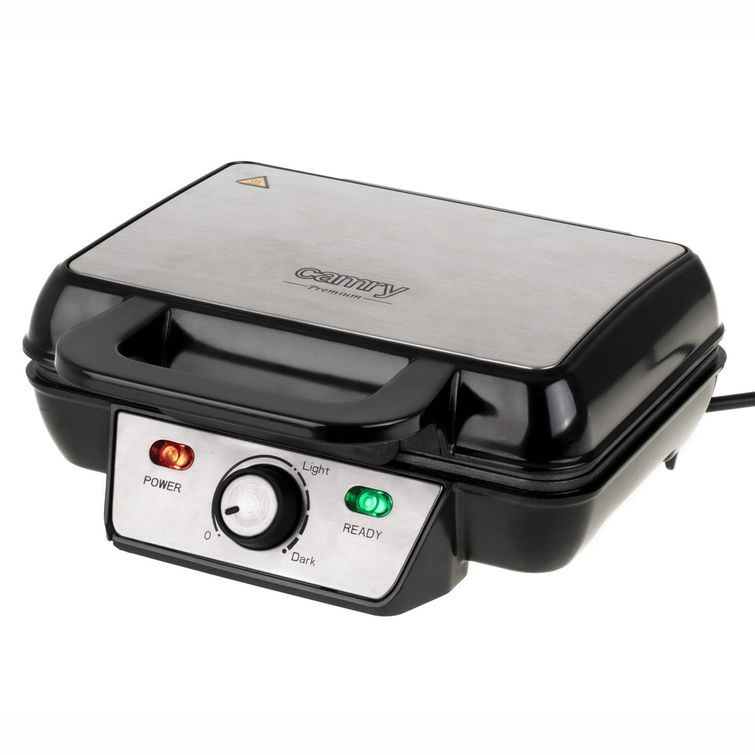 Gaufrier Camry CR 3046 1600W cuit 2 gaufres XXL en même temps