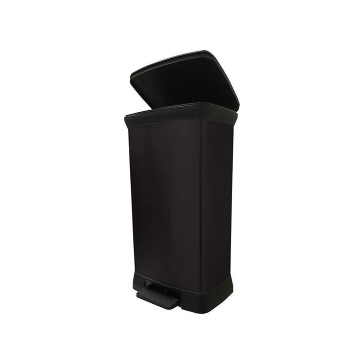 Metalen pedaalemmer CURVER DECO BIN 50L zwart