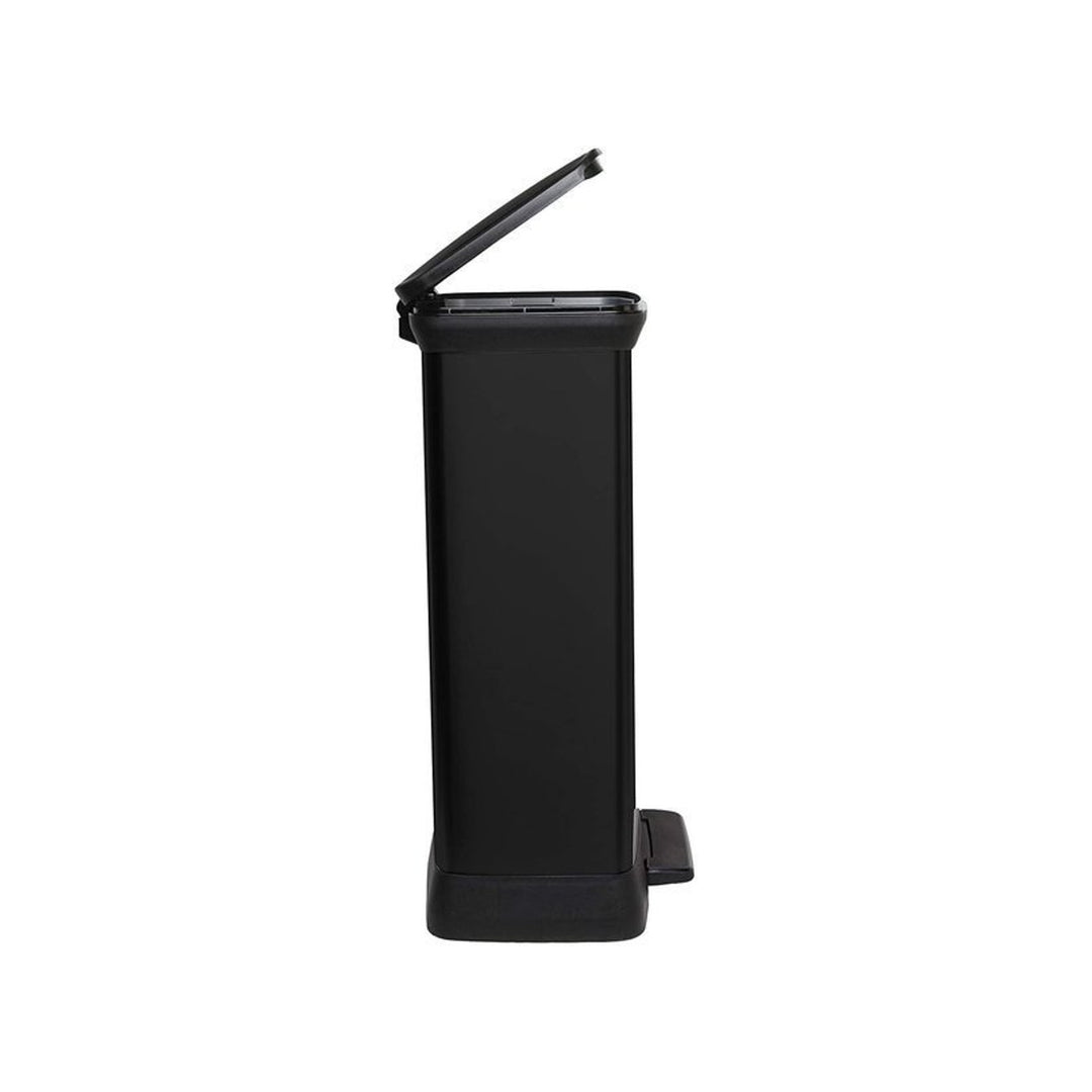 Metalen pedaalemmer CURVER DECO BIN 50L zwart
