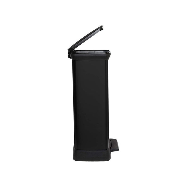 Metalen pedaalemmer CURVER DECO BIN 50L zwart