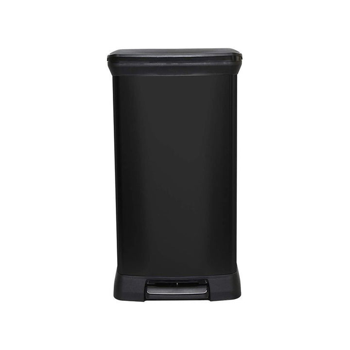 Metalen pedaalemmer CURVER DECO BIN 50L zwart