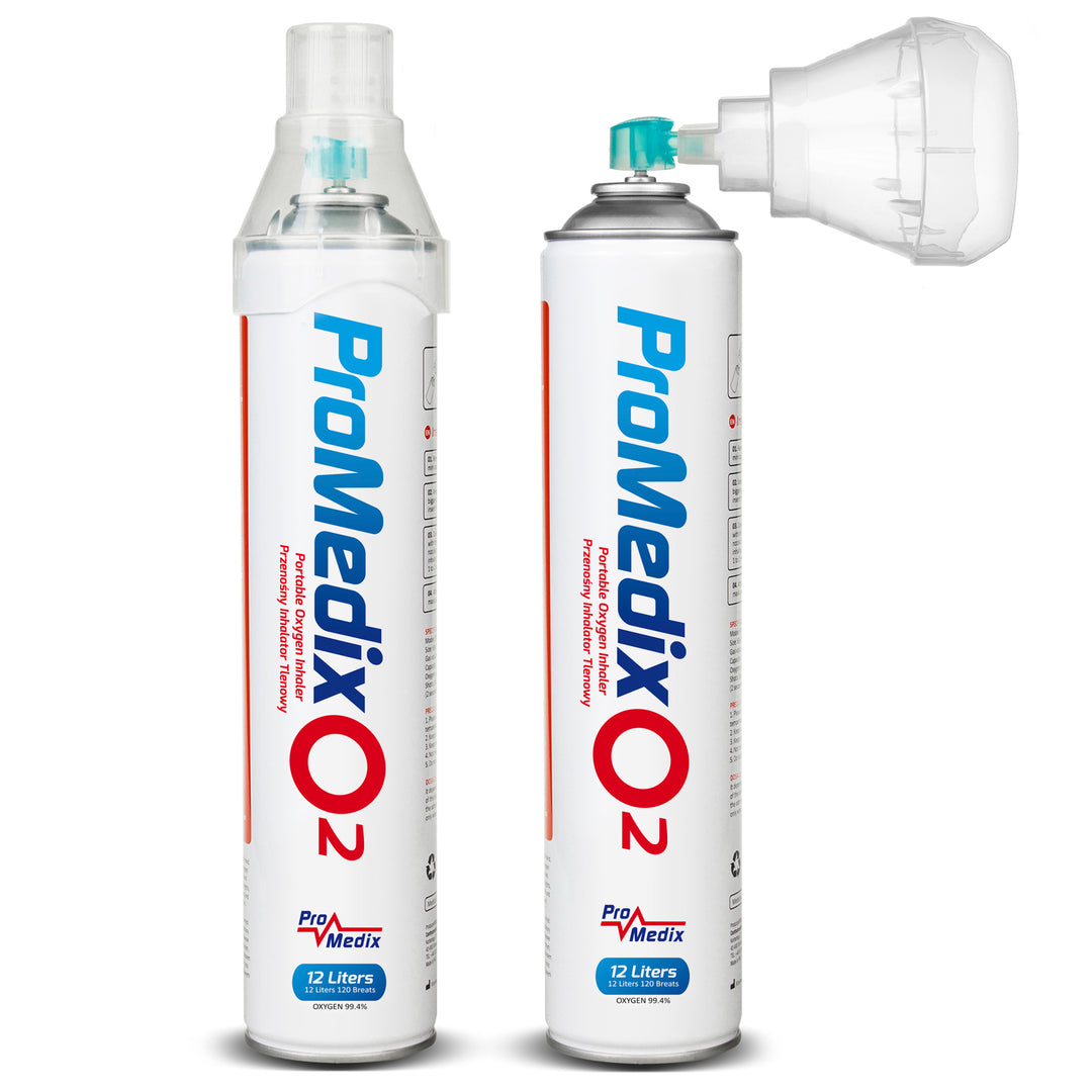 Draagbare zuurstofinhalator voor zuurstoftherapie 99,4% Promedix 12L PR-994