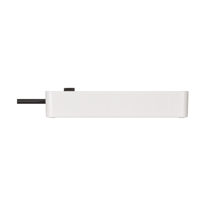 Brennenstuhl Ecolor multiprise avec prise USB 4 noir et blanc 1.5m H05VV-F3G1,5
