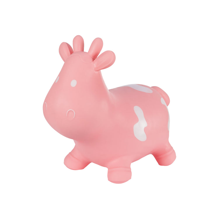 Pull en caoutchouc Hoppimals rose vache - un plaisir énorme et unique de sauter