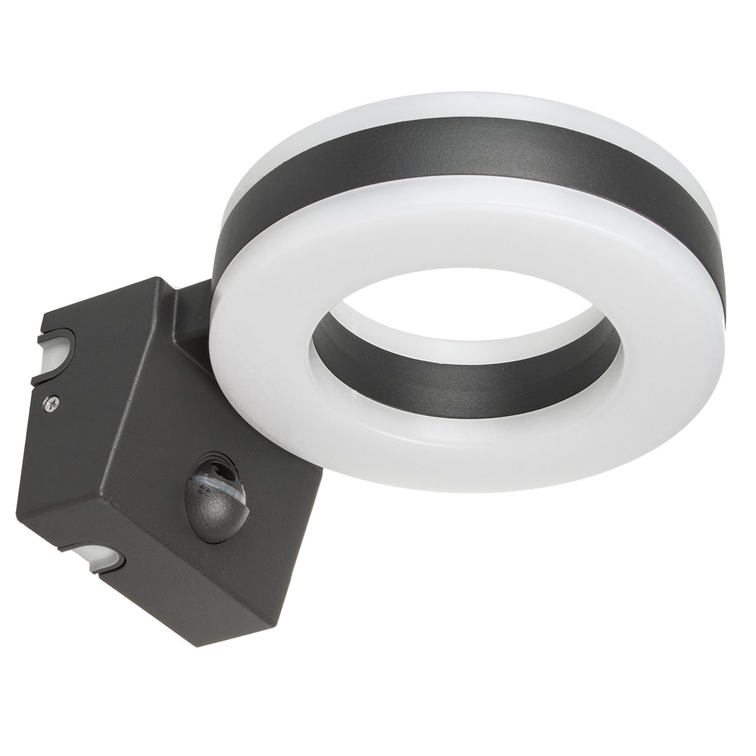 Maclean MCE365 Applique LED détecteur de mouvement PIR extérieur IP65 4000K blanc neutre 20W 1700lm