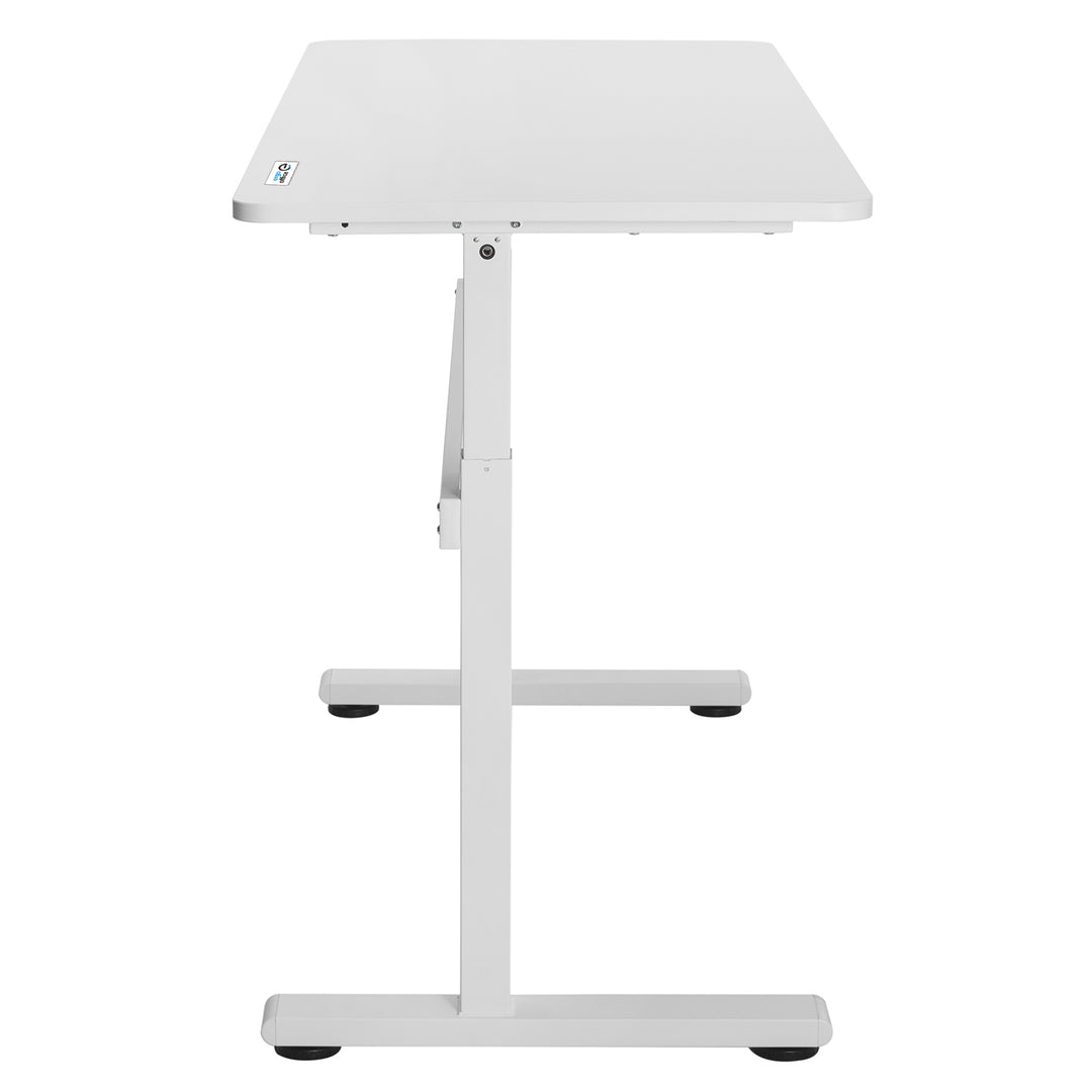 In hoogte verstelbaar Ergo Office handmatig bureau, max 40 kg, max hoogte 117 cm, met zit/sta werkblad, ER-401 W