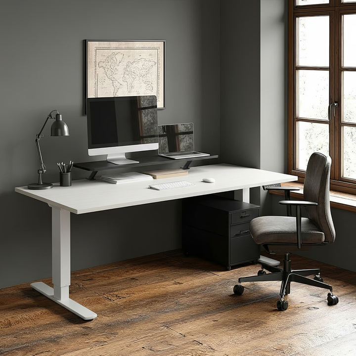 ERGO OFFICE ER-409 Monitorsteun 13"-32" tot max. 20kg tafelblad plank 100x26cm