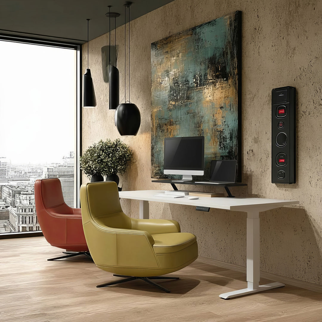 ERGO OFFICE ER-409 Monitorsteun 13"-32" tot max. 20kg tafelblad plank 100x26cm