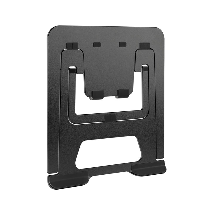Support pour ordinateur portable pliable ultra-mince en aluminium ERGOOFFICE.EU, noir, adapté aux ordinateurs portables de 11-15'', ER-416 B