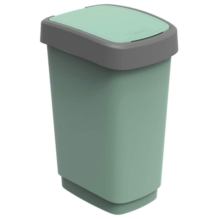 Poubelle basculante Rotho Twist ECO 25L vert