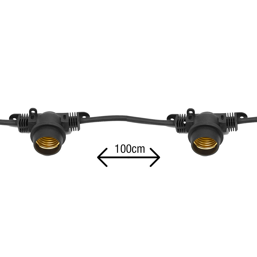 Guirlande lumineuse base E27 10 m Maclean Energy MCE410