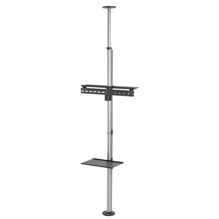 Support TV télescopique plafond et sol avec étagère Maclean MC-791N 37 "-70"  30 kg