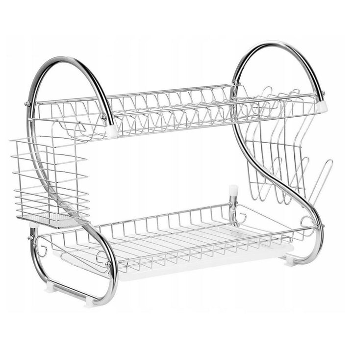 Afdruiprek 2 niveaus Bestekborden 38cm Maestro