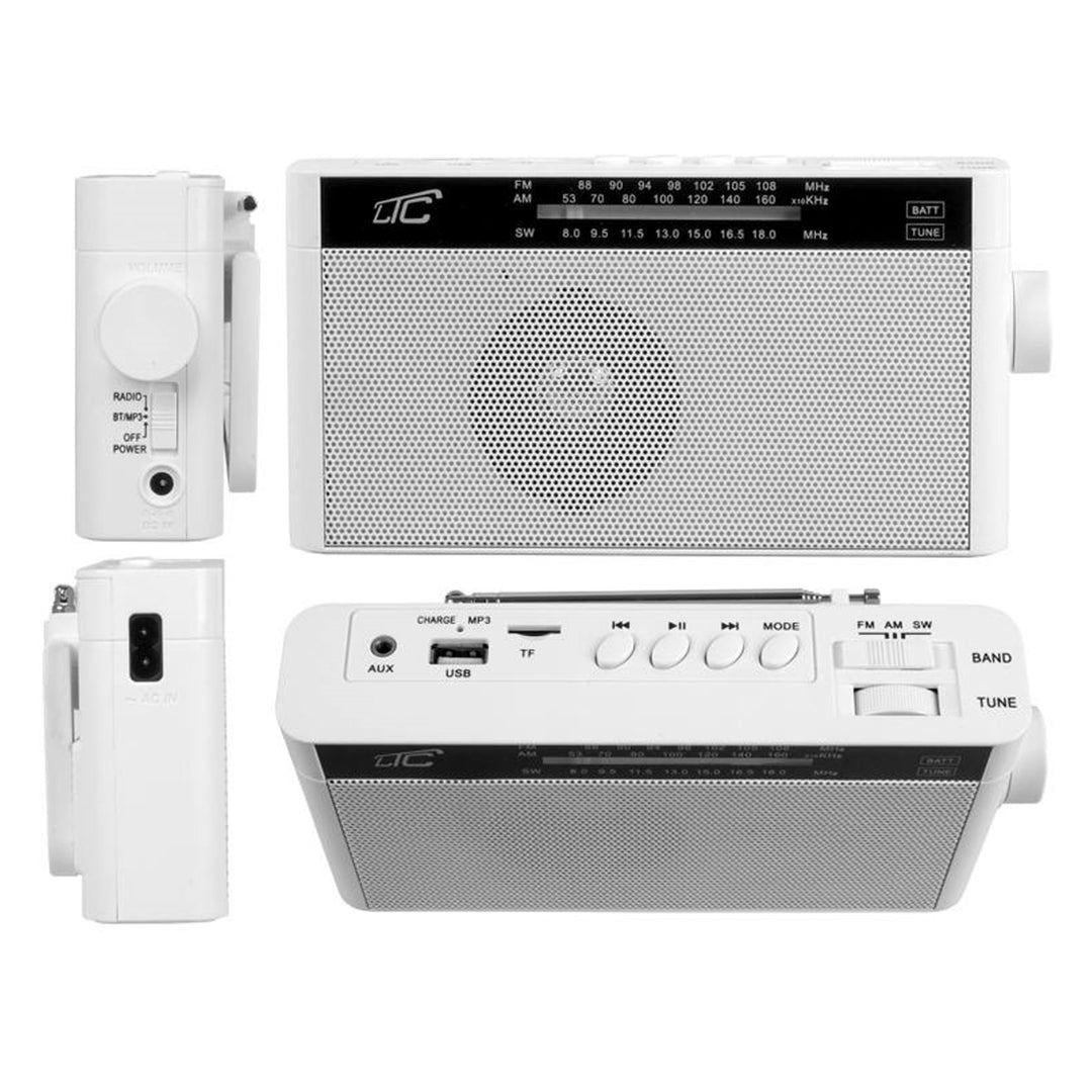 LTC Retro Sona AUX microSD USB Bluetooth draagbare radio