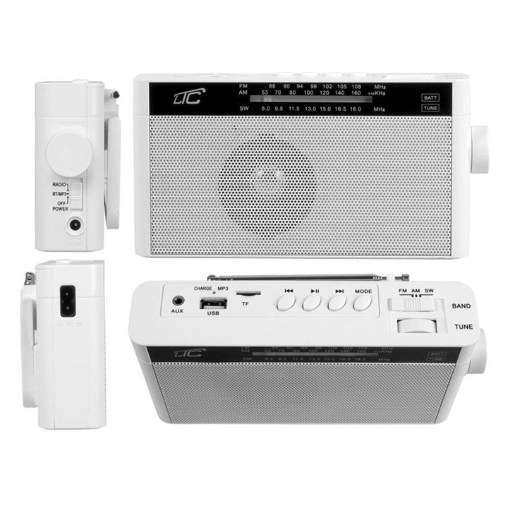 LTC Retro Sona AUX microSD USB Bluetooth draagbare radio