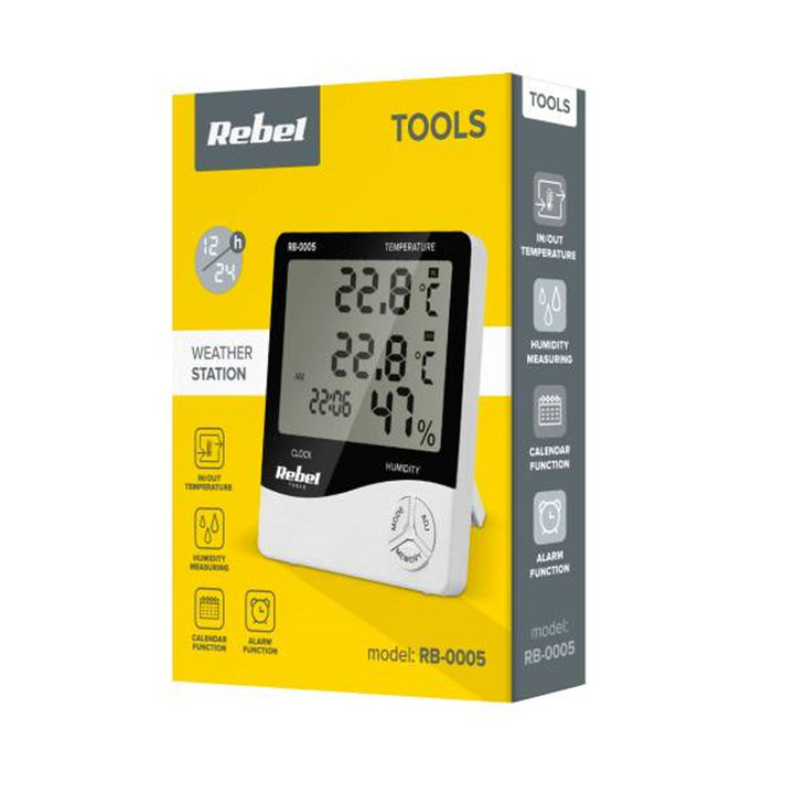 Thermohygrometer voor Rebel Tools RB-0005 weerstation