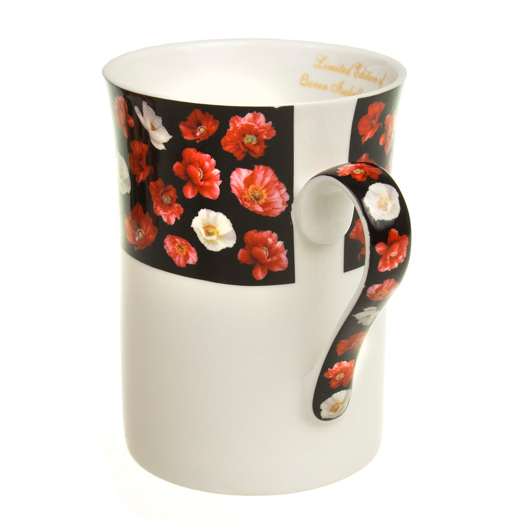 Tasse à café 250 ml Queen Isabel Large Coquelicot Rouge