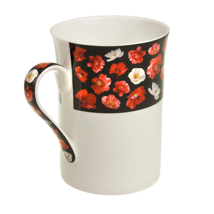 Koffiekop 250 ml Queen Isabel Large Poppy Red