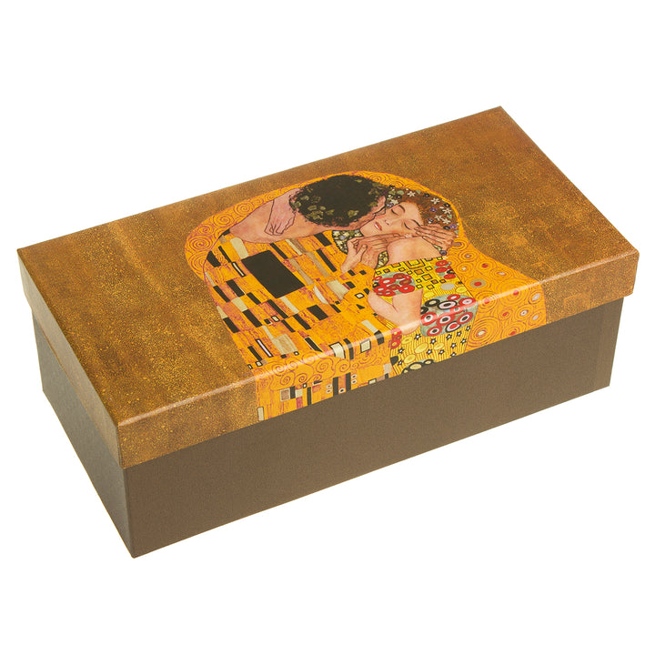 Kiss Coffee Cups Box van Gustav Klimt Gift Queen Isabell Zwart