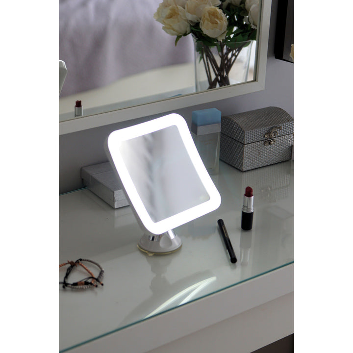 Miroir de salle de bain pivotant avec éclairage LED CR 2169