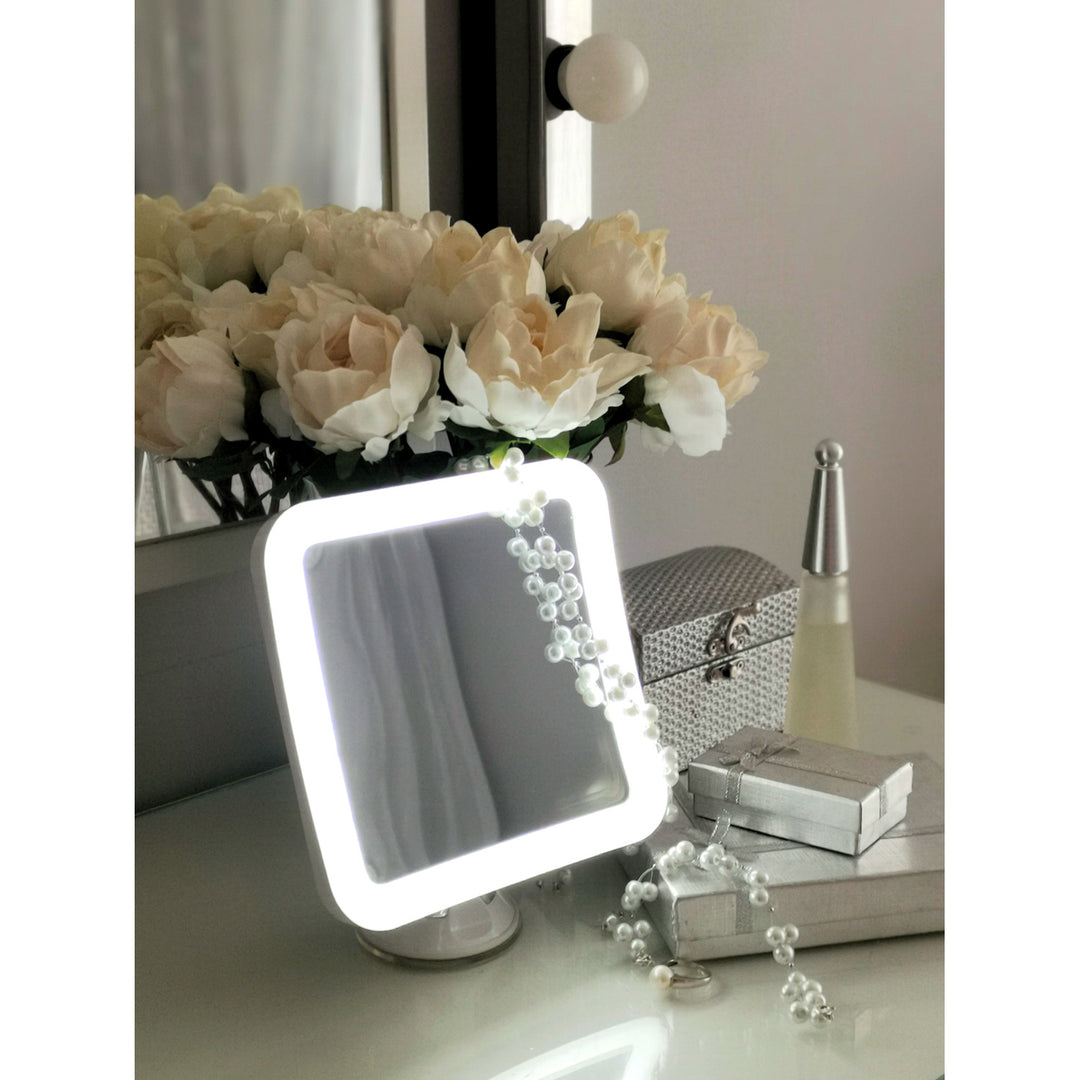Miroir de salle de bain pivotant avec éclairage LED CR 2169
