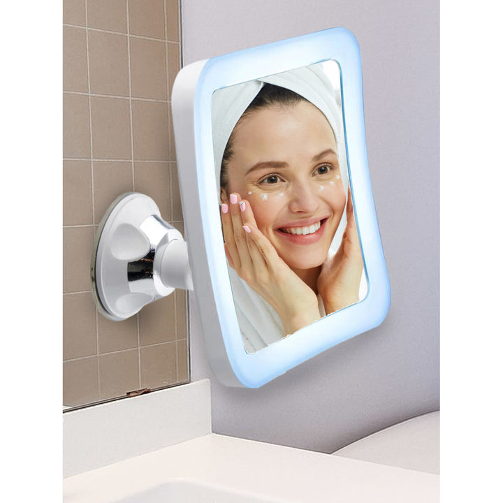 Miroir de salle de bain pivotant avec éclairage LED CR 2169