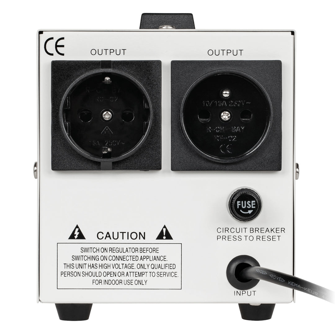 Stabilisateur de tension automatique avec affichage LED KEMOT SER-500