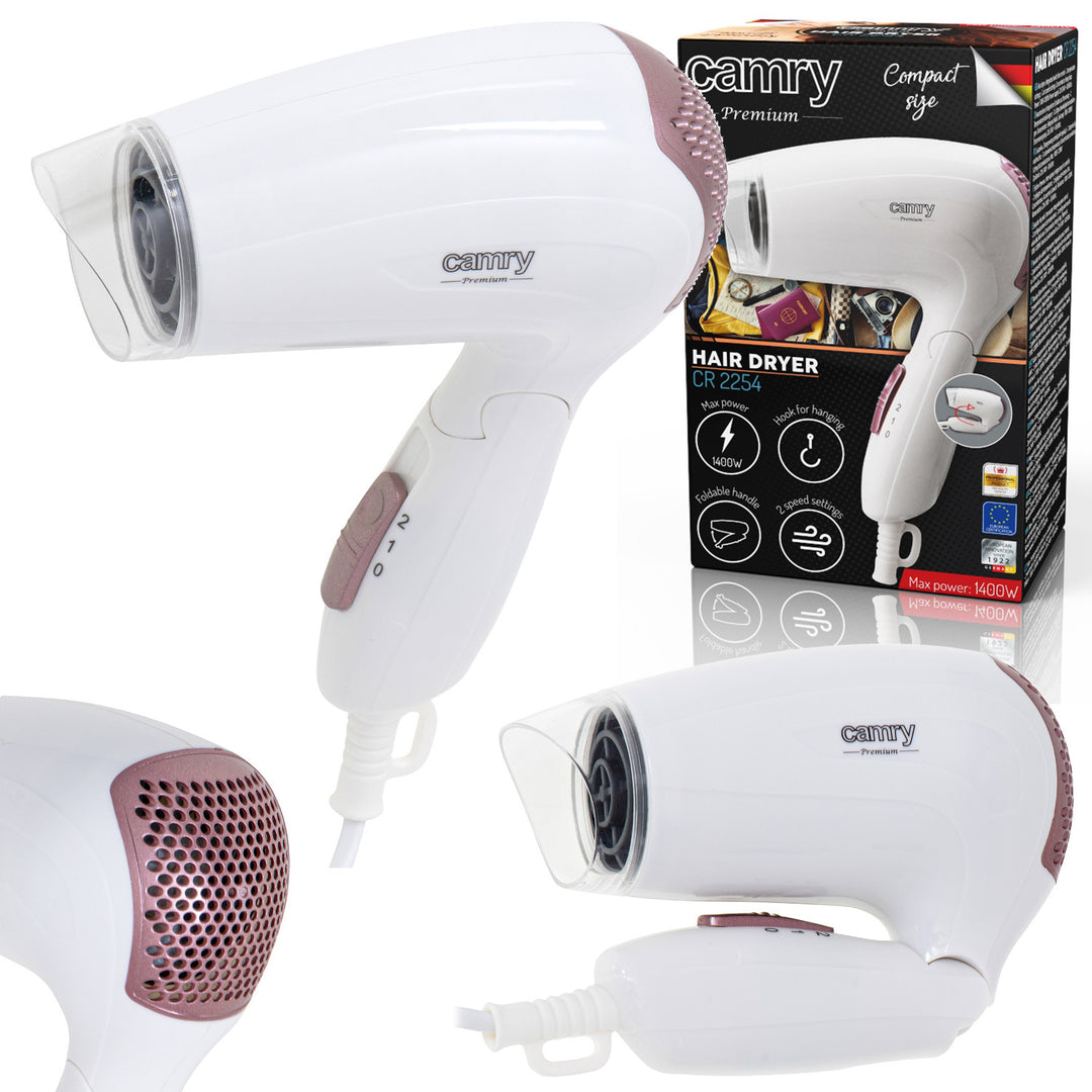 Sèche-cheveux 1200W Camry CR 2254 2 niveaux de puissance