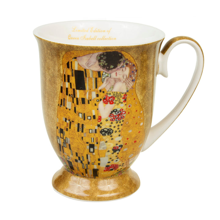 Doos met 2 koffiekopjes Cadeau-idee 250 ml De Kus Gustav Klimt