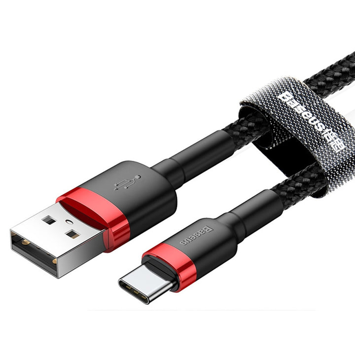 Câble Baseus, USB type C, longueur 50cm, 3A, noir, BASKBK46595
