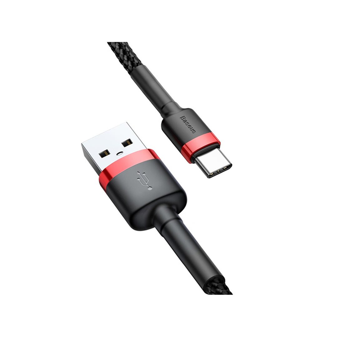 Câble Baseus, USB type C, longueur 50cm, 3A, noir, BASKBK46595
